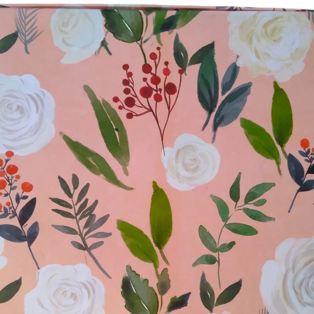 12 Month Wedding Planner With Floral Print.